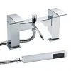 Nuie Vibe Sinclair Bath Shower Mixer with Shower Kit + Wall Bracket - TSI304 -Bathroom Taps Shop Ultra Vibe Sinclair Bath Shower Mixer with Shower Kit Wall Bracket TSI304 p