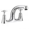 Bristan - Value Crosshead Deck Kitchen Sink Mixer - VAX-DSM-C -Bathroom Taps Shop VAX DSM C P