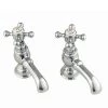 Silverdale Victorian Bath Pillar Taps Chrome 2 Silverdale Victorian Bath Pillar Taps Chrome -Bathroom Taps Shop VCTBT2THCHR m