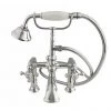 Silverdale Victorian Bath Shower Mixer Taps Chrome -Bathroom Taps Shop VCTBTBSDCHR m