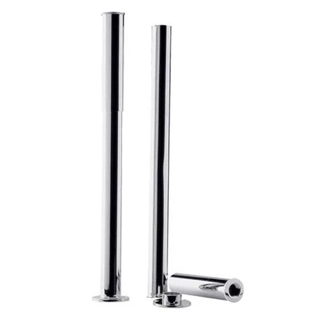 Nuie Bloomsbury Bath Shower Mixer with Extended Leg Set - Chrome 6 Nuie Bloomsbury Bath Shower Mixer with Extended Leg Set - Chrome - Image 4